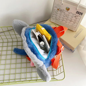 Zaino personalizzato con animali di peluche e cartoni animati Kawaii <span class=keywords><strong>Manta</strong></span> giocattoli di peluche tartaruga marina borsa zaini - Product Image 5