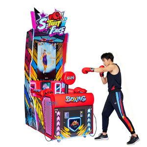 Macchina da Boxe Arcade Elettronica a Monete per Giochi di Pugilato, Gioco di Potenza e Precisione - Product Image 1