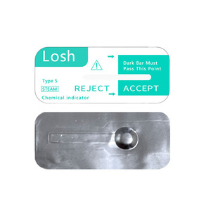 Indicateur chimique de stérilisation à la vapeur sous pression en plastique AIDACX Classe 5 pour usage médical - Product Image 4