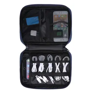 새로운 디지털 카메라 헤드셋 보관 가방 여행 휴대용 마우스 충전기 주최자 가방 방수 소형 카메라 가방