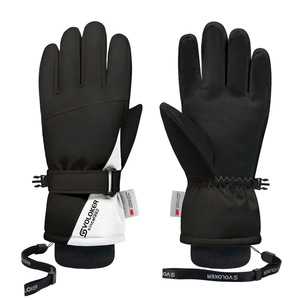 Gants de ski thermiques d'hiver pour hommes, 3M, épais, imperméables, coupe-vent, résistants au froid, compatibles avec les écrans tactiles, pour la course à pied et le cyclisme - Product Image 4