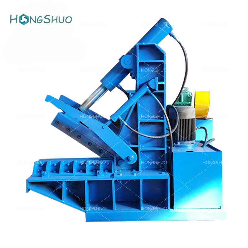 hydraulic tire cutting machine whole tire cutting machine tyre recycling machine