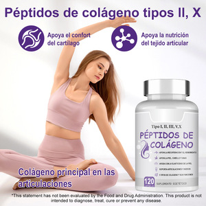 120 Capsules de Collagène Multi-Types I, II, III, V, X et Biotine – Complexe Multi-Collagène 5 Types – Supplément de Protéines Hydrolysées d'Origine Alimentaire - Product Image 3