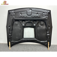 Capot avant en Fiber de carbone humide de Style IMP avec verre pour Nissan GTR R35 2008-2016 pièces de voiture de capot de moteur en carbone