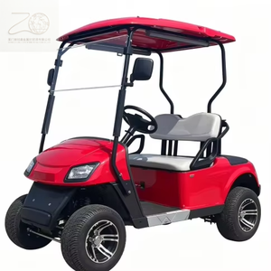 Voiturette de golf électrique OEM, monoplace ou biplace, moteur 1001-2000W, 110-240V, vitesse maximale <40km/h, pour terrains de golf, sites touristiques et loisirs - Product Image 1