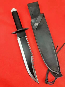 Cuchillo Táctico Personalizable RAM BO MK2, Acero Inoxidable de Alta Calidad, Funda Industrial Fija, FORPRENE, Hoja Recta de 6.0 mm - Product Image 1