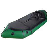 NEOKUDO Respectueux de l'environnement Sans colle TPU Gonflable Kayak Bateau Rafting Aventure Whitewater Packraft Avec Spraydeck