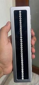 Elegante Brazalete de Tenis Chapado en Oro de 18K con Diamantes Moissanite VVS para Mujer al Mejor Precio - Product Image 4