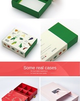Boîte cadeau coulissante en papier alimentaire personnalisée pour thé parfumé, cadeau, collation, macaron, chocolat, sushi, noix