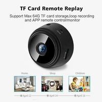 Offre Spéciale Caméra A9 1080p HD Résolution Super Wi-Fi pour Sécurité Domestique avec Capteur d'Image CMOS Mini Caméra