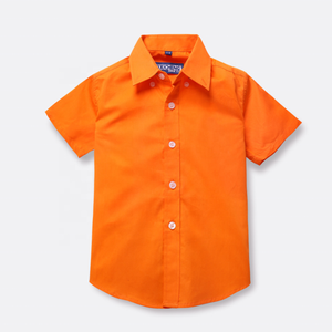 Chemises pour enfants avec logo personnalisé, bonne qualité, respectueuses de l'environnement, taille européenne, vente en gros, uniformes scolaires - Product Image 6