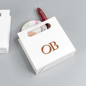 Sac en papier blanc personnalisé avec logo, idéal pour cosmétiques, bijoux, emballage cadeau, sac de shopping, petit sac cadeau d'affaires - Vente chaude - Product Image 2