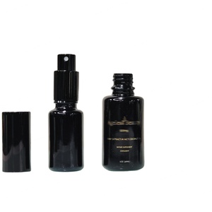 Botellas de Vidrio con Gotero para Aceites Esenciales, de 5-100 ml, con Protección UV, Material Negro, Botellas de Perfume de Vidrio con Pulverizador - Product Image 5