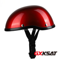 Casque de moto rétro vintage GXKSAT, léger (450g), respirant pour l'été, type demi-coque, pour scooter, cruiser, vélo électrique