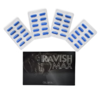 Capsule de supplément énergétique pour hommes la plus vendue en gros, à base de kératine et d'herbe de chèvre, capsule vitalité, supplément Sunset