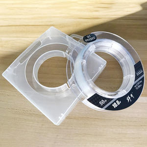 Ligne de pêche Yajin Fluorocarbon Leader 50m 10.0lb, durable, pour eau douce et eau salée - Product Image 1