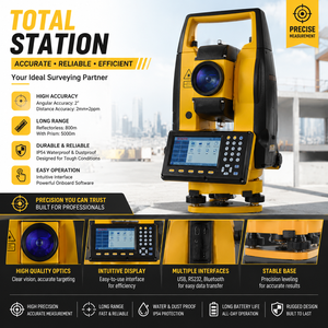 เครื่องมือสำรวจ SOUTH Good Price Total Station N40 แบบไม่ใช้ปริซึม ระยะ 1000 เมตร - Product Image 2
