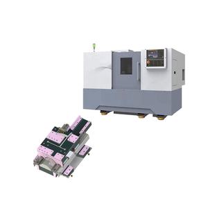 Pequeño sistema de Fanuc <span class=keywords><strong>cnc</strong></span> de alta velocidad TCK50, turret de cama inclinada, <span class=keywords><strong>torno</strong></span> <span class=keywords><strong>cnc</strong></span> - Product Image 3