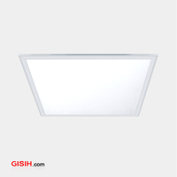 Panneau lumineux LED blanc 40W en aluminium, certifié CE RoHS, angle de faisceau 120°, 600x600mm, Ra>80, pour plafond plat, usage commercial, bureaux, commerces
