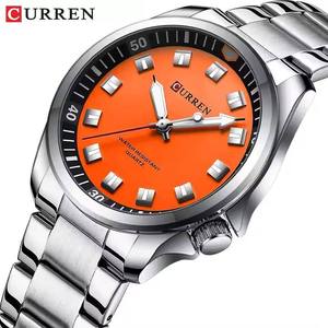 นาฬิกาข้อมือผู้ชาย CURREN 8451 รุ่นใหม่ ระบบควอตซ์ คุณภาพสูง สายสแตนเลส สตีล เรืองแสง กันน้ำ แฟชั่นลำลอง - Product Image 2