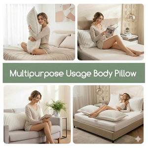Memory Foam Full Body Pillow Thickened Removable Corduroy Cover Rectangular Plush <strong>Big</strong> Bedside <strong>Cushion</strong> Support Home <strong>Bed</strong> - Product Image 3