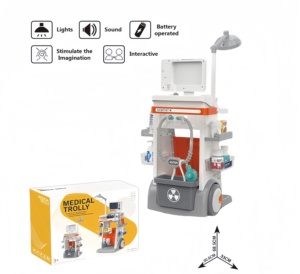 Kit de simulation de dentiste pour enfants avec lumières LED réalistes et sons Kit de jeu de rôle de <span class=keywords><strong>docteur</strong></span> pour diagnostiquer et guérir cadeau éducatif - Product Image 6