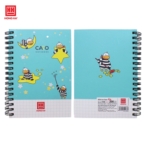 Ogringa <b>A5</b> Spiral <b>Notebook</b> Notepad Type 200 Pages 10 <b>Notebooks</b>/Pack Paper Cover Diverse and Bright Colors - Product Image 4