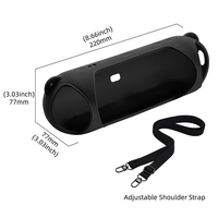 Nouveau Portable Travel Carry Soft Housse de protection en silicone pour Beats Pill Speaker 2024