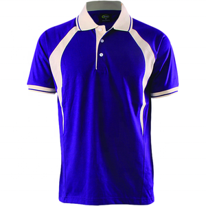 Venta al por mayor de camisetas de polo de golf de secado rápido con logotipo personalizado para hombre, uniforme ajustado de punto con diseño de sublimación de impresión bordada - Product Image 4