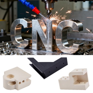 Cnc nhựa bộ phận kim loại gia công POM PEEK Titan Brass thép không gỉ tùy chỉnh chế biến dịch vụ nhà sản xuất - Product Image 1