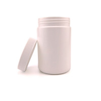 Bouteille d'emballage en poudre de protéines, en plastique, 50 ml, HDPE, conteneur de pilules nourrissantes, pot à médicaments, bouteille pour les complément poudre