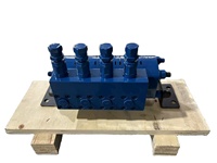 Vanne de sécurité hydraulique de haute précision, diviseur de débit, en fonte, résistante aux hautes températures, déplacement 1,5 ml/r, 2