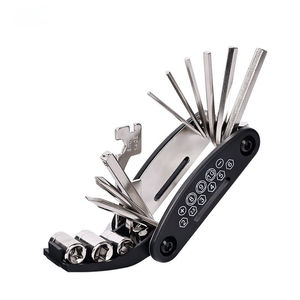 High Quality Mini Repair Pocket Folding Tool <b>Set</b> for Mountain/Road Bikes Metric Industrial Grade 30lb-in Max <b>Torque</b> - Product Image 1