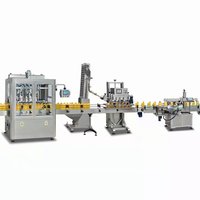 Ligne de production complète automatique de bouteilles d'eau minérale en plastique PET, machine de remplissage d'eau en bouteille