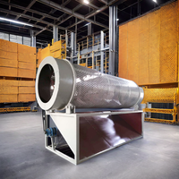 Machine de criblage rotative durable pour ligne de lavage et de recyclage des déchets plastiques, OEM disponible