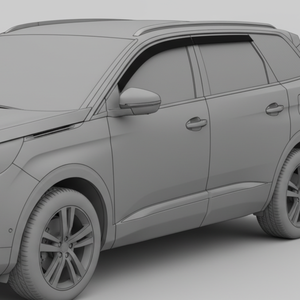 Déflecteurs de vent et pare-pluie fumés en acrylique pour vitres de <span class=keywords><strong>Peugeot</strong></span> <span class=keywords><strong>5008</strong></span> (2009-2021), lot de 4 pièces à coller - Product Image 2