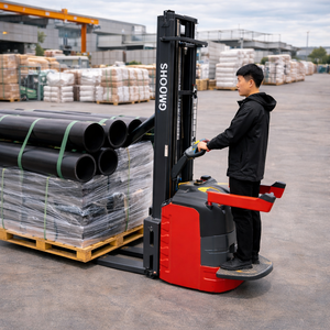 รถยกไฟฟ้าแบบพาเลท  สามารถยกสูงได้ 3 เมตร  รับน้ำหนักได้ 1.5 ตัน ถึง 2 ตัน - Product Image 3