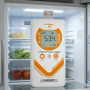 Registrador de Datos de Temperatura y Humedad USB Desechable de Alto Rendimiento con Reporte en PDF - Product Image 3