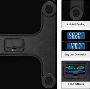 Báscula <span class=keywords><strong>de</strong></span> Grasa <span class=keywords><strong>Corporal</strong></span> en Oferta, Báscula Electrónica Doméstica <span class=keywords><strong>de</strong></span> 180 kg/396 lb, Báscula Digital Inteligente con IMC, Control <span class=keywords><strong>de</strong></span> Peso OEM - Product Image 6