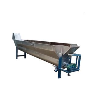 Réservoir de lavage flottant 15 kW 380 V, équipement de recyclage plastique semi-automatique - Product Image 4