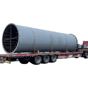 Factory direct sales industry wood chips rotary cylinder drum dryer 1.5ton per hour