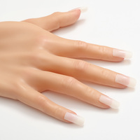 Guantes de Silicona de 65 cm para Mujer, Mangas con Textura de Piel Altamente Simulada, Prótesis para Cubrir Cicatrices en el Brazo, para Crossdresser y Cosplay