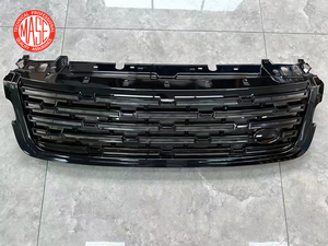Rejilla delantera de coche CZJF para Land Rover Range Rover <span class=keywords><strong>Velar</strong></span> <span class=keywords><strong>2017</strong></span> 2018 2019 2020 2021 2022 2023 2024 negro brillante OEM accesorios para automóviles - Product Image 2