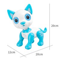 Robot chien télécommandé MILI, jouet interactif intelligent, marche, danse, programmable, chiot robot avec commande gestuelle