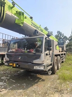 ZTC800V653.1 Zoomlion Grue d'occasion Construction de 80 tonnes Camion Grue de 80 tonnes Élévateurs de construction Grue de voiture d'occasion