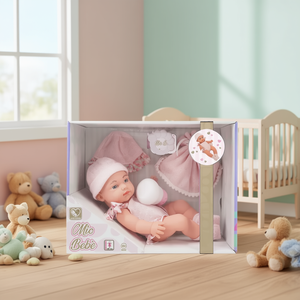 Mic Bebe Baby <b>Doll</b> 40 Cm With Accessories For Kids Play - Product Image 3