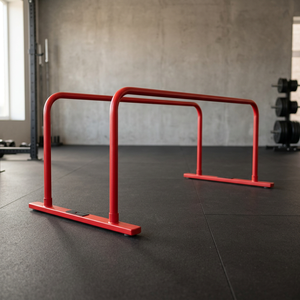 Barras Paralelas de Seguridad Little Gym Rojas de 12 Pulgadas, Equipo de Entrenamiento de Gimnasia de Acero Inoxidable, Unisex, para Uso en Casa y en la Escuela - Product Image 3