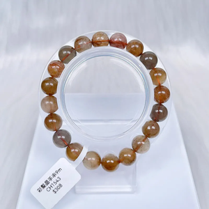 Pulsera de cuarzo sanador natural personalizada Cadena de cuentas accesorio de cristal DIY para Decoración - Product Image 1