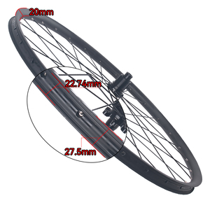 <span class=keywords><strong>VTT</strong></span> personnalisé professionnel (29/27.5/<span class=keywords><strong>26</strong></span> <span class=keywords><strong>pouces</strong></span>) avec freins sur <span class=keywords><strong>jante</strong></span> 110*15/148*12mm et 8-12 vitesses, paire de roues en aluminium ultra-légère - Product Image 5