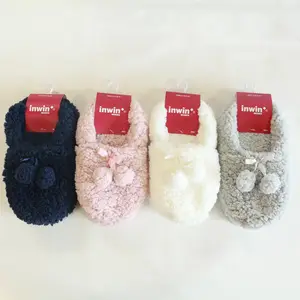 Chaussons confortables en polaire SUPER DOUX OEM Chaussons d'intérieur pour ballerine